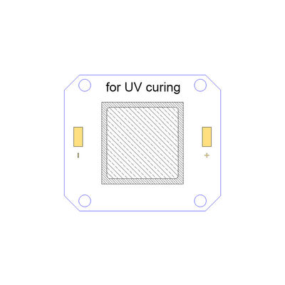 سیستم پخت با چگالی بالا UV LED 50W 385nm 18000-21000mW 4046